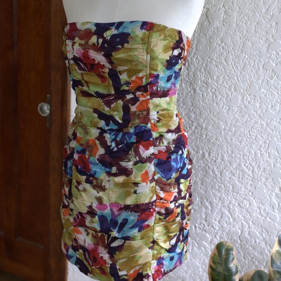 "Dakota" Colourful Dress - Picture 1 of 6